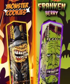 Gold Coast Clear Monster Cookies / Franken Berry Halloween Edition